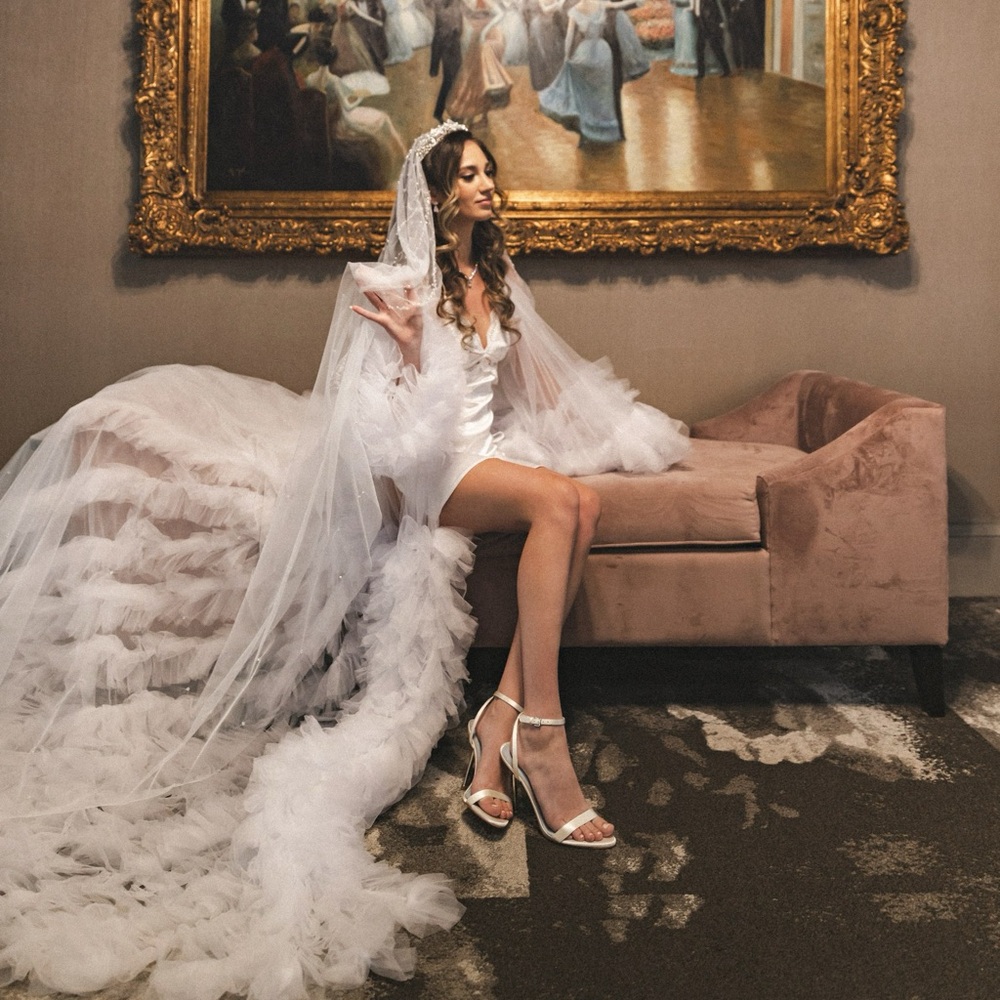 Tulle robe